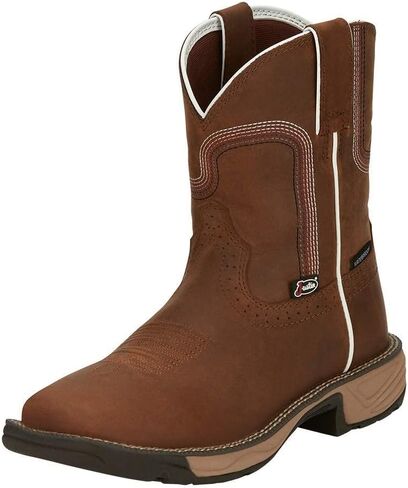 Justin Women's Stampede Rush WP Soft Square Toe Work Boot in Saudi Arabia