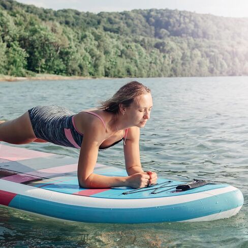Paddle Board Fins Replacement Set of 3 (1pcs 9" & 2pcs 5"), New Material, More Durable and Non-Breaking, Detachable Quick Release Paddleboard Fin for Most ISUP, Inflatable Paddleboard in Saudi Arabia