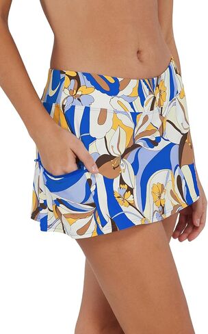 Sunsets Sporty Swim Skirt Women's Swimsuit Bikini Bottom in Saudi Arabia