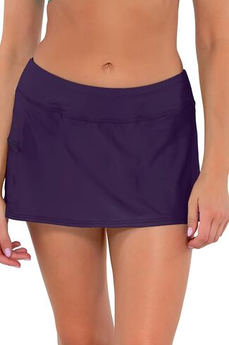 Sunsets Sporty Swim Skirt Women's Swimsuit Bikini Bottom in Saudi Arabia