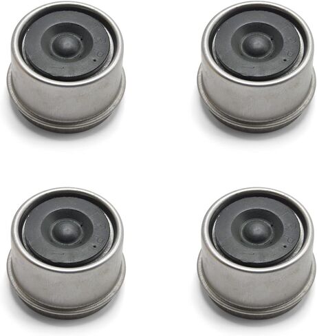 (4) 1.98 Stainless Steel Accu-Lube Boat Trailer Dust Cap Fits 4 & 5 Bolt Hubs in Saudi Arabia