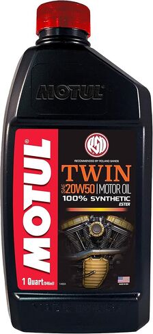 MOTUL TWIN 4T 20W-50 100 ٪ الاصطناعية ، 1 رطل in Saudi Arabia