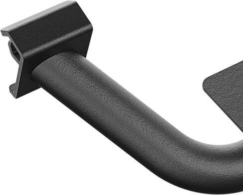 Bronco Running Boards SPOARS STEPSENTERS مع 2021 2022 2023 2024 Ford Bronco 4 مع القضبان الصخرية ، ألواح الخطوة الجانبية الصلب القابلة للإزالة (4 عبوات ، مسحوق أسود مغلف) in Saudi Arabia