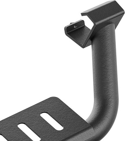 Bronco Running Boards SPOARS STEPSENTERS مع 2021 2022 2023 2024 Ford Bronco 4 مع القضبان الصخرية ، ألواح الخطوة الجانبية الصلب القابلة للإزالة (4 عبوات ، مسحوق أسود مغلف) in Saudi Arabia