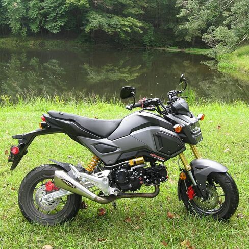 دراجة نارية ألياف الكربون الغطاء الجانبي الخلفي صالح لهوندا Grom Msx125 SF 2017-2020 الهدايا المجمعة أجزاء in Kuwait