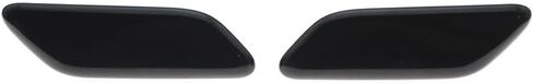 85045-60050 85044-60050 Front Bumper Headlight Washer Spray Nozzle Jet Cover Cap for Toyota Land Cruiser Prado LC150 2010-2013 a(Black-Left) in Saudi Arabia