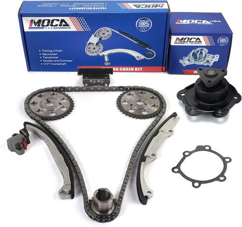 مجموعة سلسلة توقيت MOCA مع مضخة المياه FIT 1991-1998 لـ SATURN SC2 & لـ SATURN SL2 SW2 1.9L L4 DOHC 16 VALVE 7 - VIN CODE in Saudi Arabia
