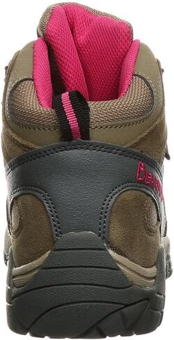 BEARPAW Women's Corsica Taupe/Red Size 9 | Women's Bootie | Women's Hiker Boot | Comfortable Hiking Boot in Saudi Arabia