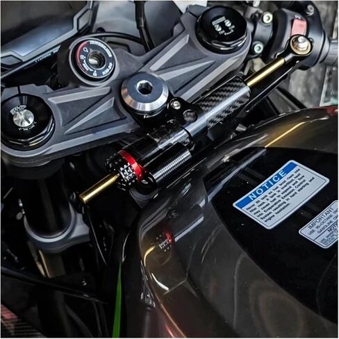 ZX-6R توجيهات إكسسوارات الدراجات النارية توجيه المثبط مثبت متوافق مع Kawasaki Ninja ZX-6R 2024 2025 (A 1SET) in Saudi Arabia