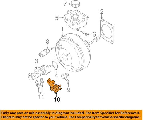 مفتاح Brake Brake Volvo الأصلي XC90 راجع قائمة لتناسب OEM P/N 31400608 الجديد in Saudi Arabia