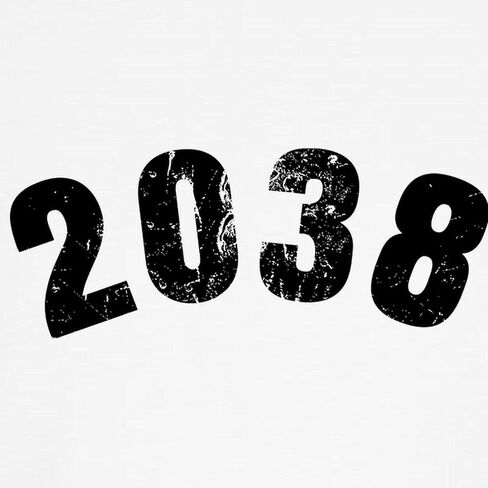 Cafepress 2038 year vintage baseball Jersey Kids Cotton Baseball Jersey ، 3/4 Raglan Sleeve Shirt in Saudi Arabia