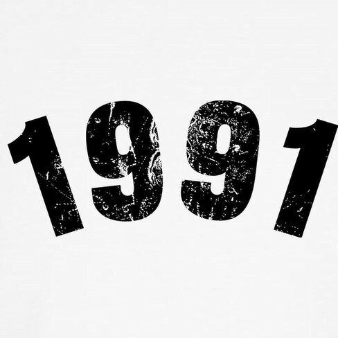 Cafepress 1991 year vintage Baseball Jersey Kids Cotton Baseball Jersey ، 3/4 Raglan Sleeve Shirt in Saudi Arabia