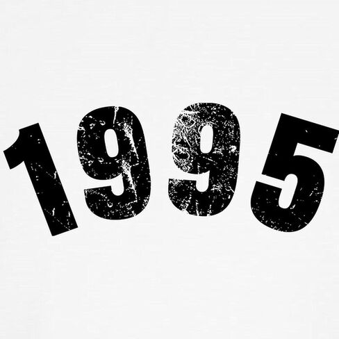 Cafepress 1995 year vintage Baseball Jersey Kids Cotton Baseball Jersey ، 3/4 Raglan Sleeve Shirt in Saudi Arabia