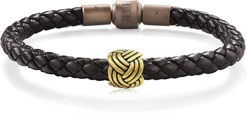 Sang Sang Sang 999 24K Solid Gold Gold Noir Sknot Charm Bracelet للرجال والنساء 92301C in Saudi Arabia