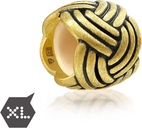Sang Sang Sang 999 24K Solid Gold Gold Noir Sknot Charm Bracelet للرجال والنساء 92301C in Saudi Arabia