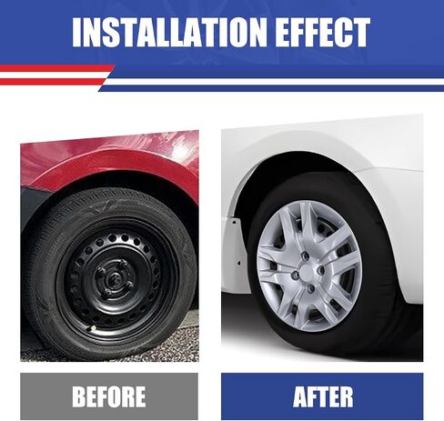 16" Silver Hubcaps Fit for 2007-2012 Nissan SENTRA, Bolt-On Installation Wheel Rim Covers, Set of 4 PP Material Hub Caps - 16 Inch Silver Lacquer 4-Pack in Saudi Arabia