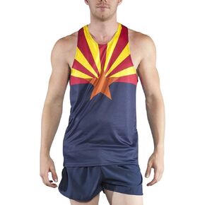 BOA Mens Printed Running Singlet (2600P) in Saudi Arabia