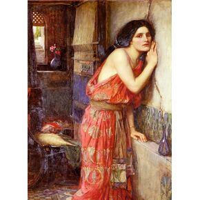 Redheaded Girl Rice Paper, 11.5 x 16 inch (1pc) - Mulberry Paper for Decoupage Furniture Print Crafts in Kuwait