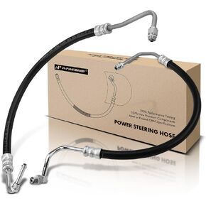 A-Premium Power Steering Hose Pressure Line Hose Assembly Compatible with Ford F-250/F-350/F-450/F-550 Super Duty Excursion 2PC-Set in Saudi Arabia