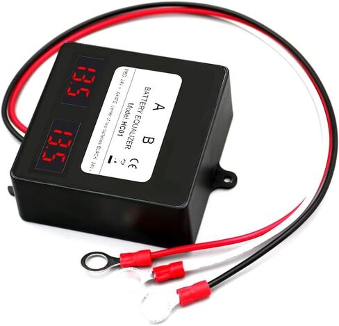 ANGUI HC02 معادل البطارية 4 قطعة بطاريات تيار مستمر العاكس 10A موازن الجهد النشط الحالي ليثيوم أيون بطارية الرصاص الحمضية توصيل شاشة LED in Saudi Arabia