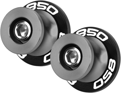 Motorcycle M8 Swingarm Spools Slider For Tiger 850 Sport 2021-2024 Motorcycle Bobbins Paddock Stand Spools Paddock Stand Bobbins m8 tiger 850 sport Accessories (Gray) in Saudi Arabia