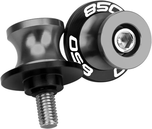 Motorcycle M8 Swingarm Spools Slider For Tiger 850 Sport 2021-2024 Motorcycle Bobbins Paddock Stand Spools Paddock Stand Bobbins m8 tiger 850 sport Accessories (Gray) in Saudi Arabia