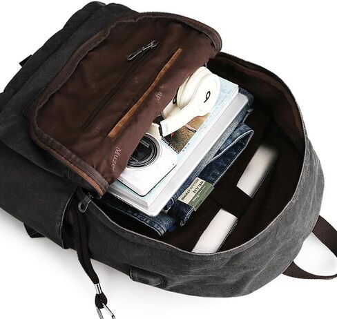 Muzee Canvas Backpack Lightweight Travel Daypack Daypack Rucksack Backpack Backpack in Kuwait
