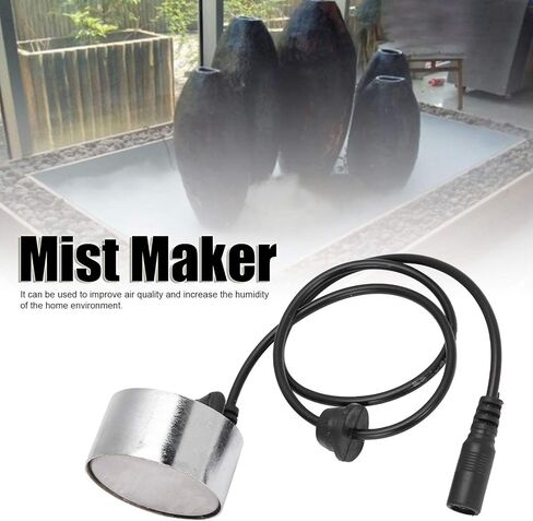 Restokki 60cm Mini Mist Maker Without Light, Water Fountain Pond Fish Box Ambience 24V in Saudi Arabia