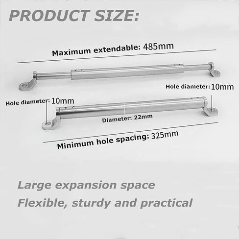 Motorcycle Balance Bar Motorcycle Handlebars Aluminum Alloy Motorcycle Cross Bar with Handlebar 22mm in Diameter Adjustable Strength Levers Balance Handlebar Crossbar (Black) in Saudi Arabia