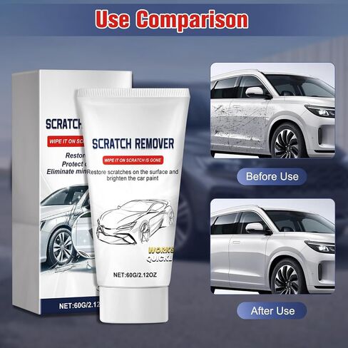 Nano Sparkle Cloth Car Scratch Remover, Advanced Scratch Repair Paste and Upgraded Nano Cloth for Effortless Car Scratch Repair in Saudi Arabia