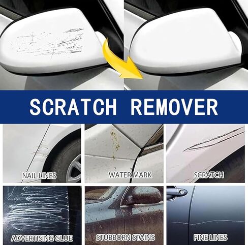 Nano Sparkle Cloth Car Scratch Remover, Advanced Scratch Repair Paste and Upgraded Nano Cloth for Effortless Car Scratch Repair in Saudi Arabia