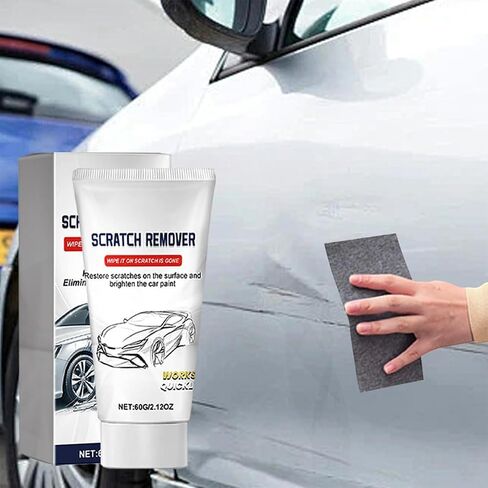 Nano Sparkle Cloth Car Scratch Remover, Advanced Scratch Repair Paste and Upgraded Nano Cloth for Effortless Car Scratch Repair in Saudi Arabia
