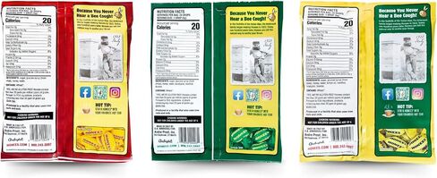 Honees Honey Lemon Cough Drops, 20 Drops Each (Pack of 3) in Saudi Arabia