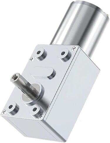 Gear Motor JGY-370 Micro Worm Gear Motor 6v~24v 6RPM~210RPM Forward and Reverse Adjustable Speed High Torque Self-Locking Brushed DC Motor(68RPM,24V Single Motor) in Saudi Arabia