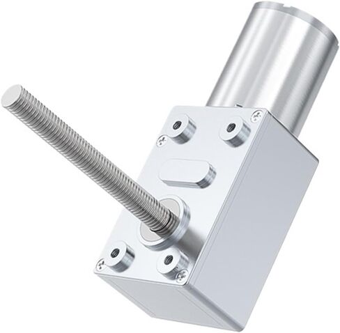 ترس موتور JGY370-M6 مسيرة تروس الحد من عمود الخيوط طول 50 مم 6 فولت ~ 24V للأمام وعكس 1RPM ~ 375 دورة في الدقيقة محرك الفرشاة (1RPM ، محرك قوسين 6V) in Saudi Arabia