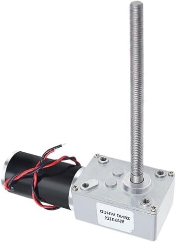 برغي دودة التروس محرك 5840-31ZER-M8 محرك 12V/24V عزم الدوران 100 كجم. in Saudi Arabia