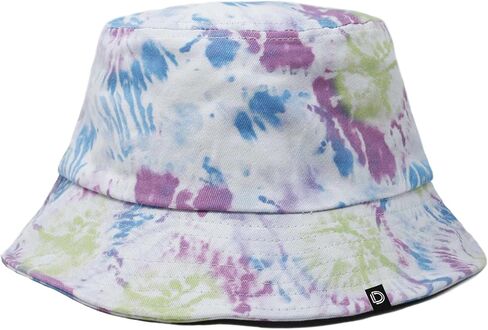 Dalix Tie Dye 100 ٪ Cotton Usisex Outdoor Summer Bucket Hat in Saudi Arabia