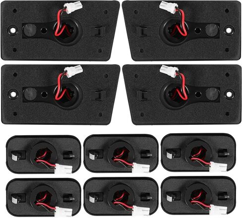 Kojem LED Cab Roof Lights Compatible with 2003-2009 Hummer H2 SUT Top Clearance Running Lights Kits Marker Lamps Smoke Lens & Black Housing 10Pcs in Saudi Arabia
