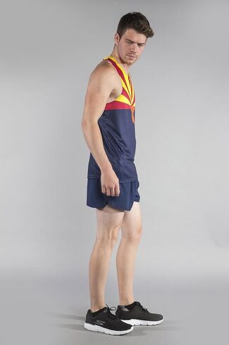 BOA Mens Printed Running Singlet (2600P) in Saudi Arabia