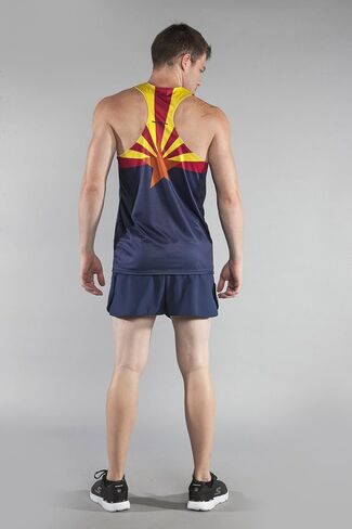 BOA Mens Printed Running Singlet (2600P) in Saudi Arabia