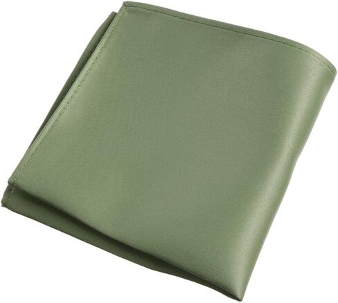 Tuxgear Mens Solid Satin Pocket Square in Assorted Colors in Saudi Arabia