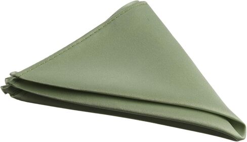 Tuxgear Mens Solid Satin Pocket Square in Assorted Colors in Saudi Arabia