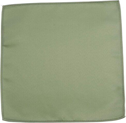 Tuxgear Mens Solid Satin Pocket Square in Assorted Colors in Saudi Arabia