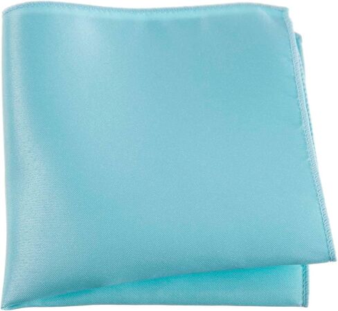 Tuxgear Mens Solid Satin Pocket Square in Assorted Colors in Saudi Arabia