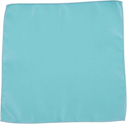 Tuxgear Mens Solid Satin Pocket Square in Assorted Colors in Saudi Arabia