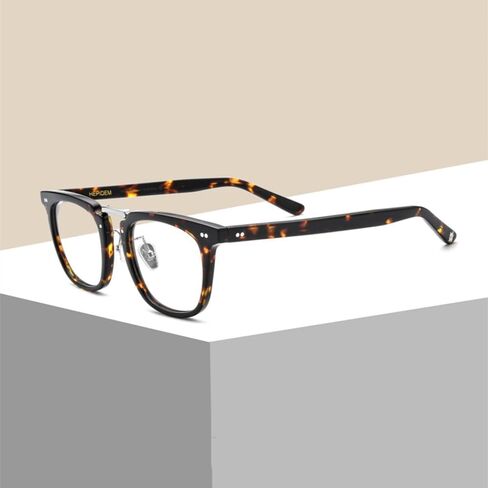 Acetate Eye Glasses Frames for Men Retro Vintage Square Eyeglass Women Spectacle Eyewear in Saudi Arabia