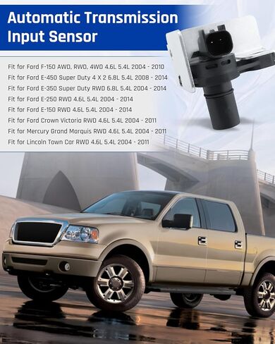 مستشعر إدخال الإرسال التلقائي ، استبدل 3L3P-7M101-AA ، 3L3Z-7M101-AA ، SC608 ، FORD FORD FORD F-150 E-450 E-350 E-250 E-150 CROWN VICTORIA GRAND MARQUS in Saudi Arabia