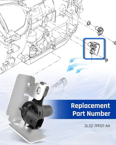 مستشعر إدخال الإرسال التلقائي ، استبدل 3L3P-7M101-AA ، 3L3Z-7M101-AA ، SC608 ، FORD FORD FORD F-150 E-450 E-350 E-250 E-150 CROWN VICTORIA GRAND MARQUS in Saudi Arabia