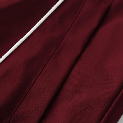 رسائل ملونة للرجال طباعة سترة zip up ، ملاءمة عادية جيب قمع العنق المقاوم للرياح in Kuwait