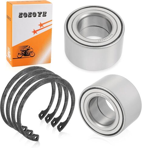 2PCS محامل العجلات الأمامية (36x64x37mm) + circlip متوافق مع Polaris Sportsman Ranger 300 400 450 570 600 700 800 Ranger etx Ev Hawkeye 325 400 3514342 3514634 3515088 in Kuwait